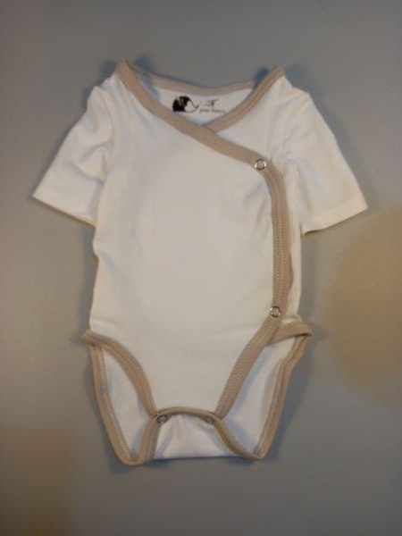 Bodies fille par 4 beige